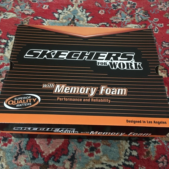 New Skechers Work Comp Toe Bulkin Balran Womens Sneakers 108033 Sz 8 - Picture 5 of 14